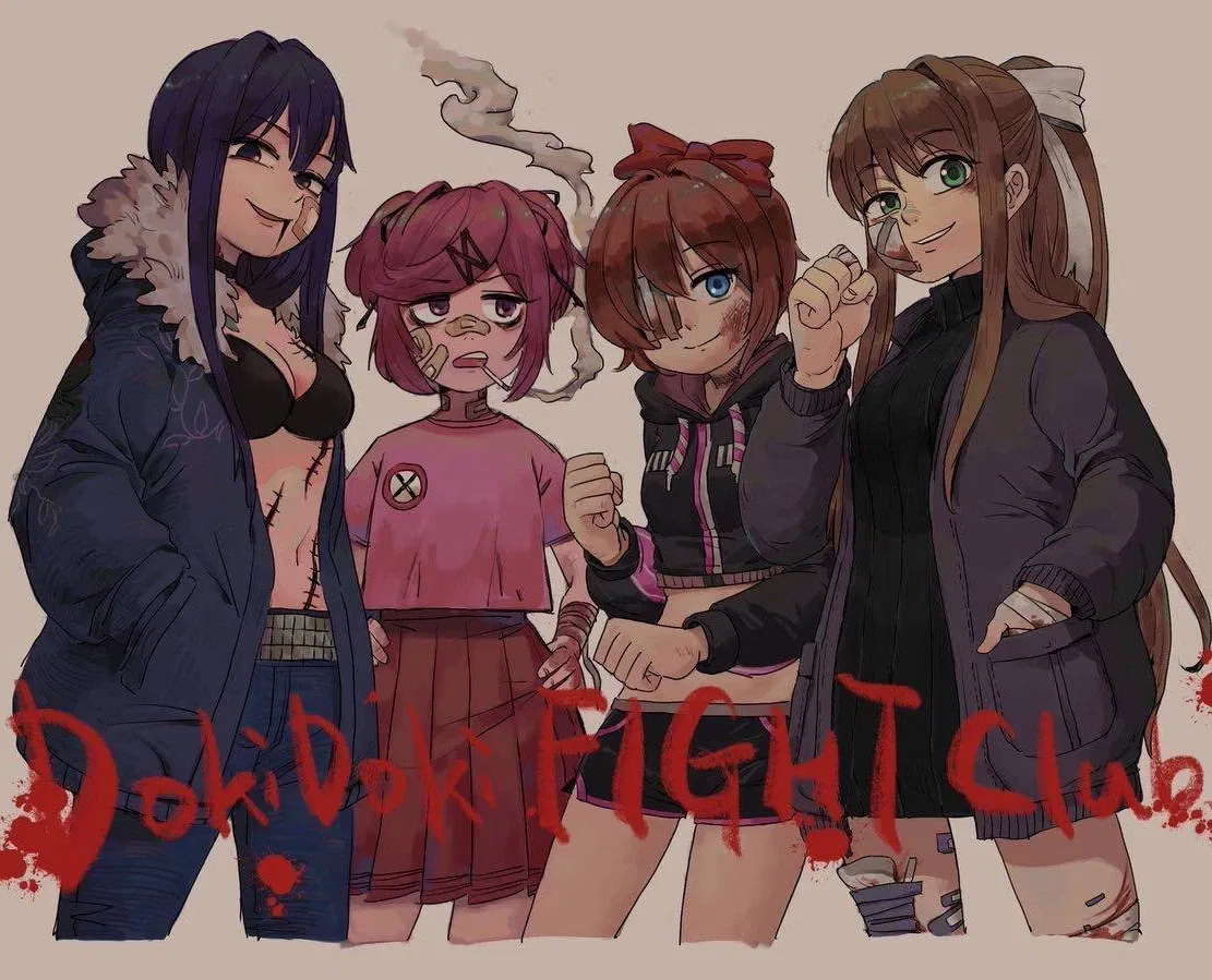 Avatar of DDLC: Fight Club Edition! | From the Alternate Universe & Scenario's | Doki Doki Literature Club | ANYPOV! | ⚠️ EXPERIMENTAL! ⚠️