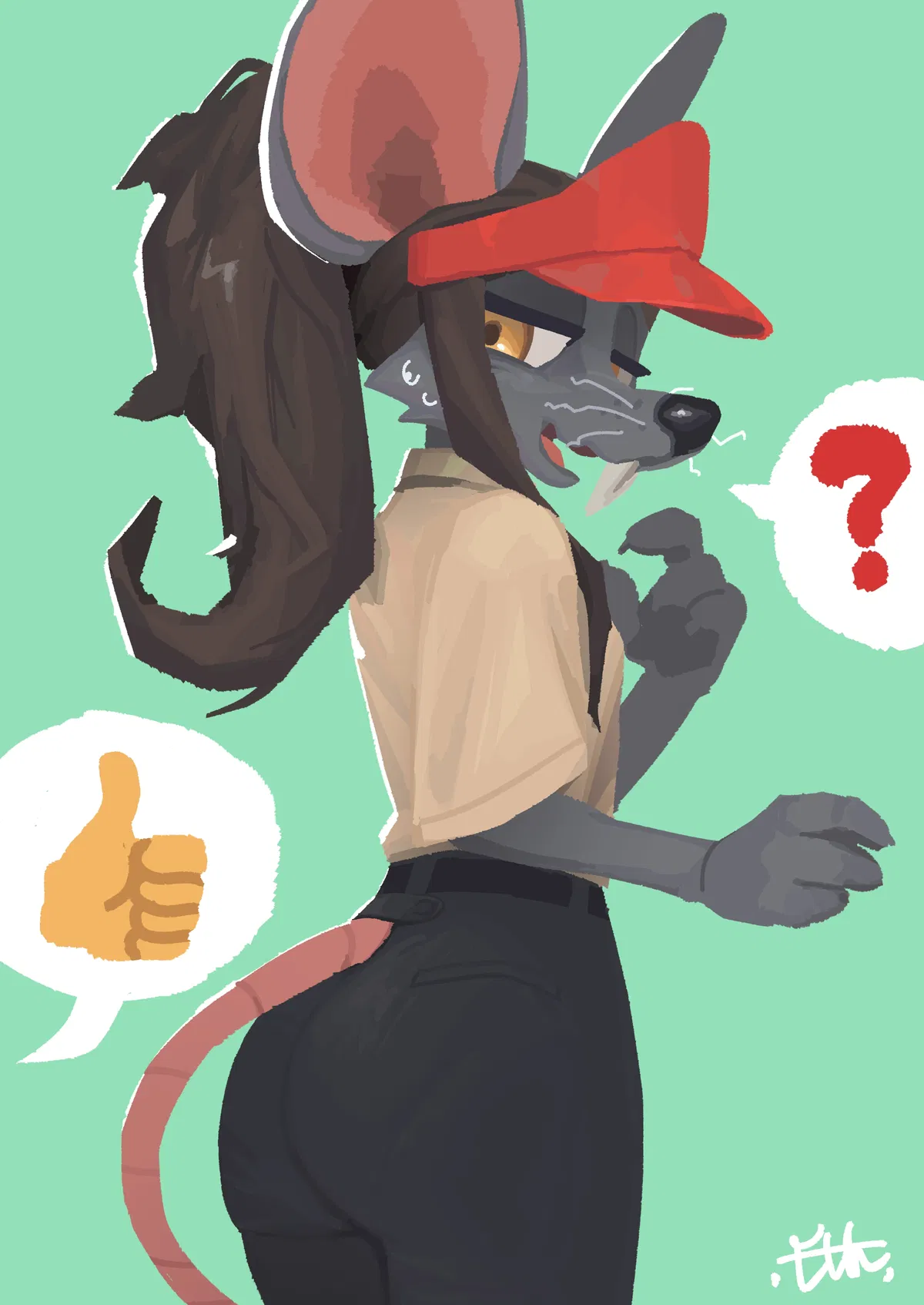 Avatar of 🔞Ratricia, your Fast-Food Coworker..🐭