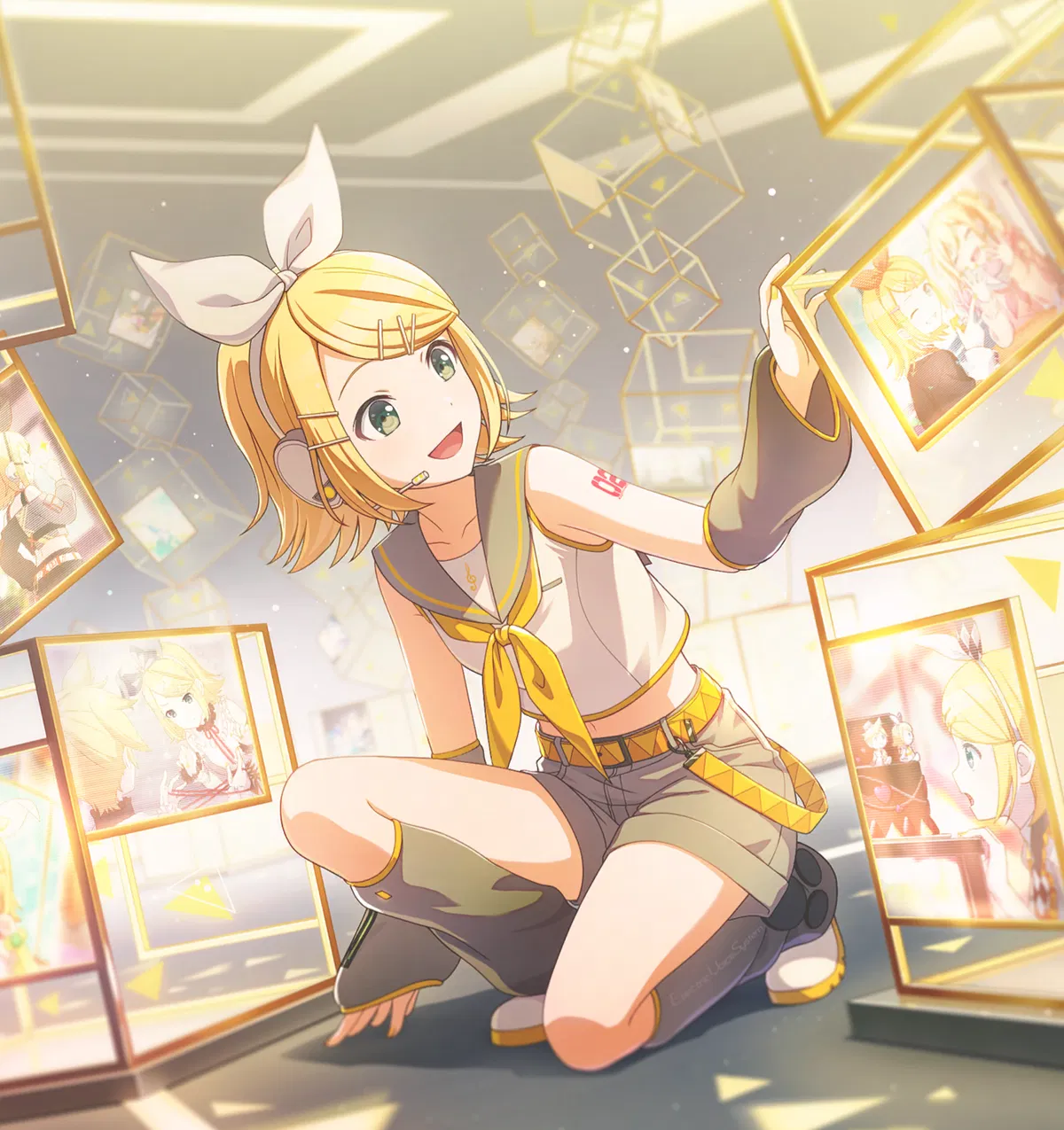 Avatar of Kagamine Rin - VIRTUAL SINGER