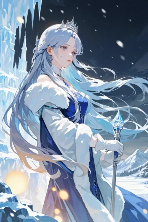 Avatar of The Ice Queen of Urdua - A Spirit of Snow