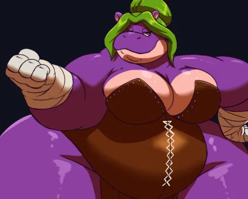 Avatar of Bertha, the fat and blobby hippo