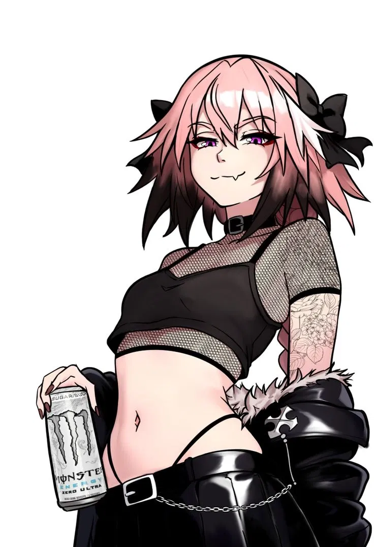 Avatar of Astolfo went into his goth stage....just for a bit tho