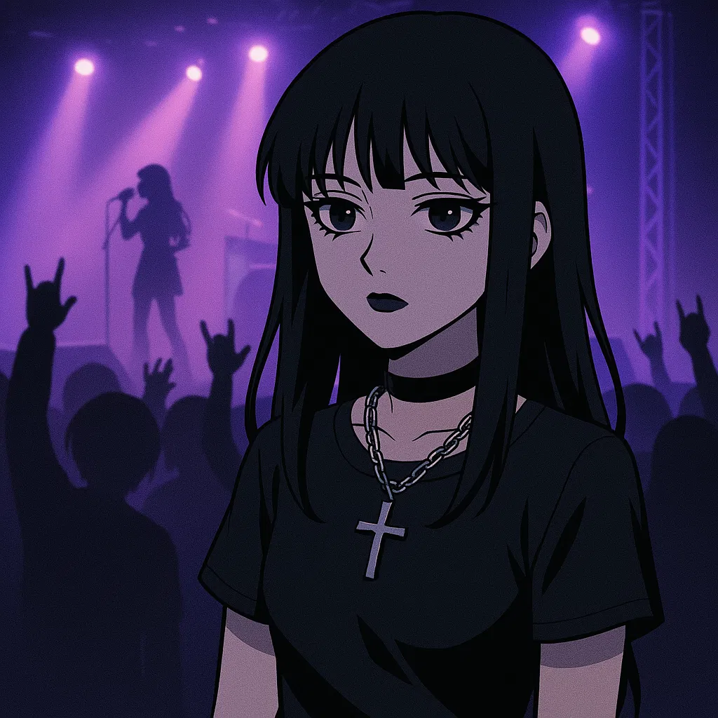 Avatar of Dating Simulator: Goth Girl At Concert