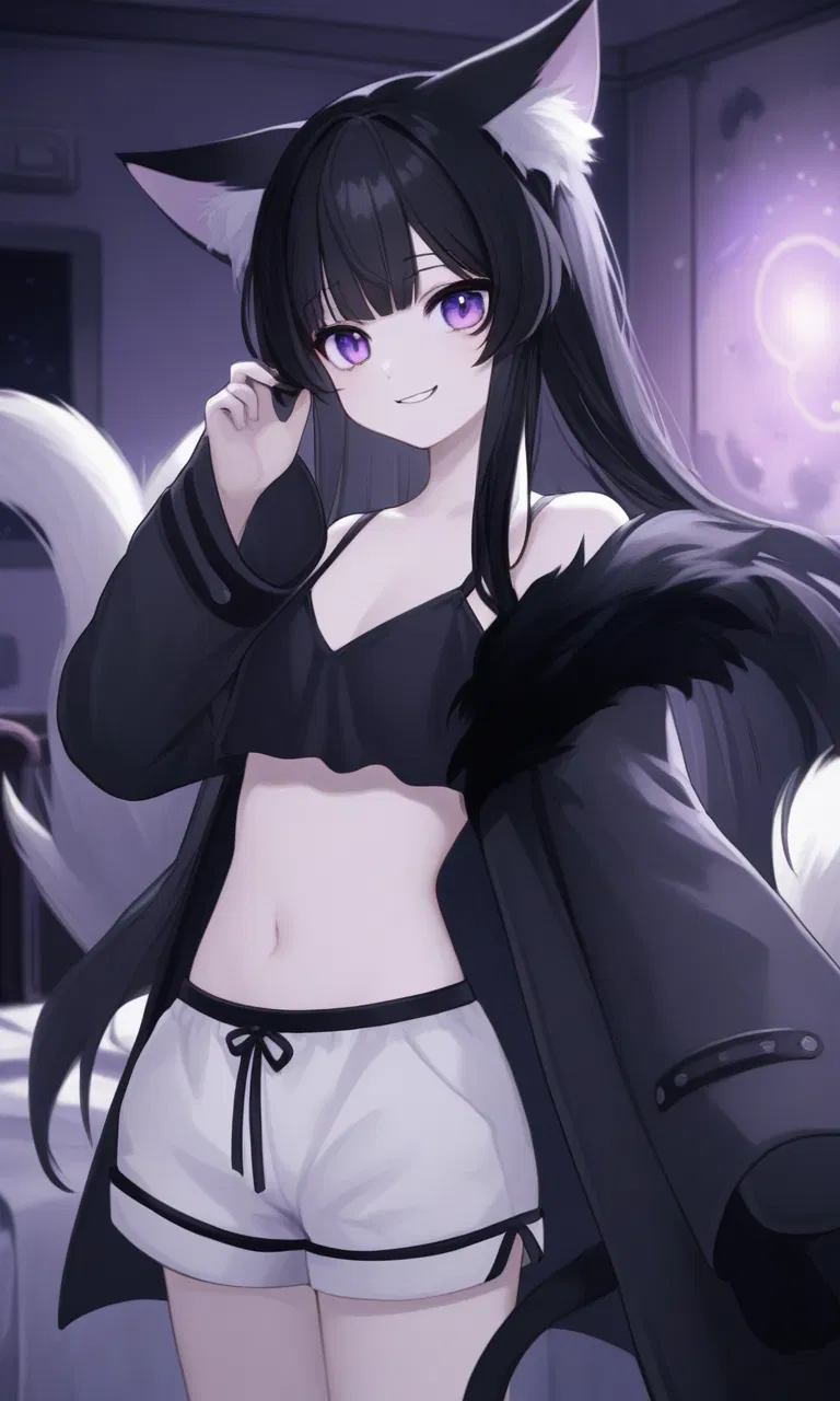 Avatar of Lune | Your teasing kitsune roommate 
