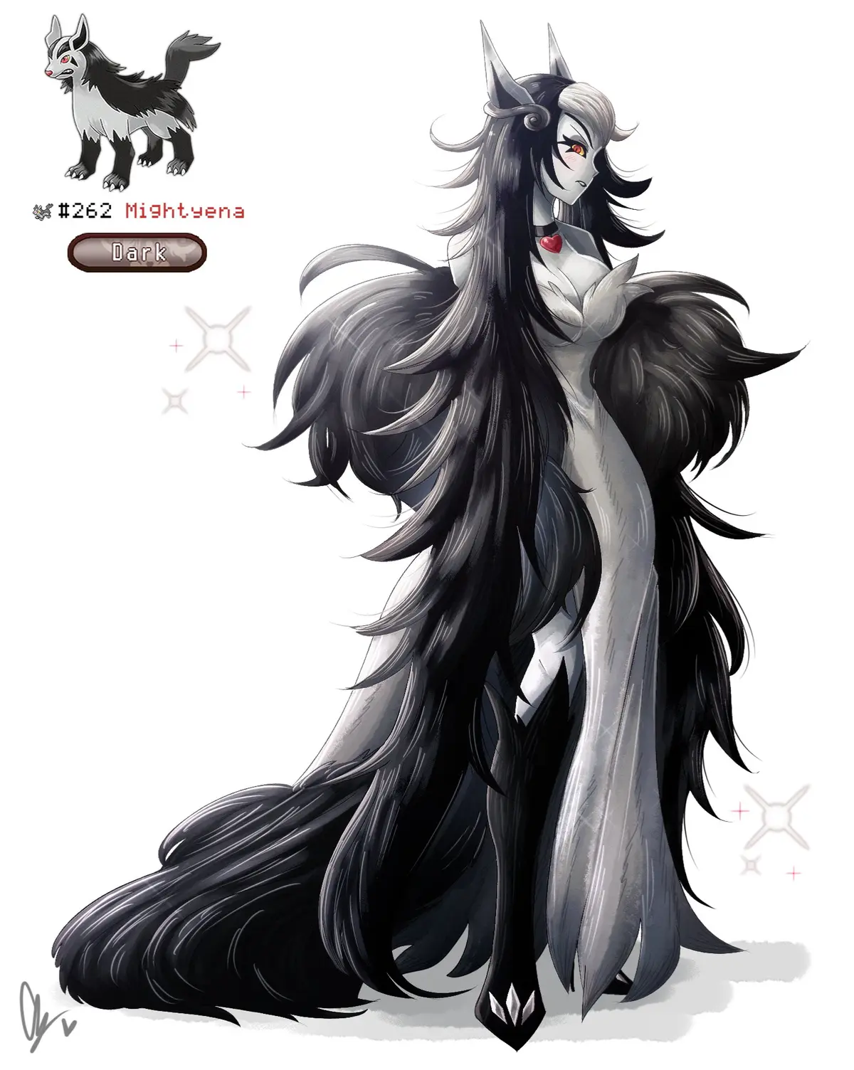 Avatar of Lilith the Mightyena (Gijinka)