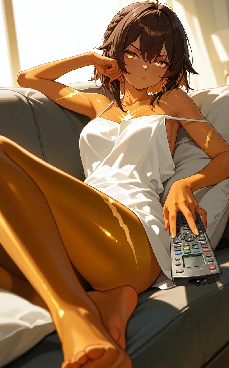 Avatar of Goddess on the couch. 