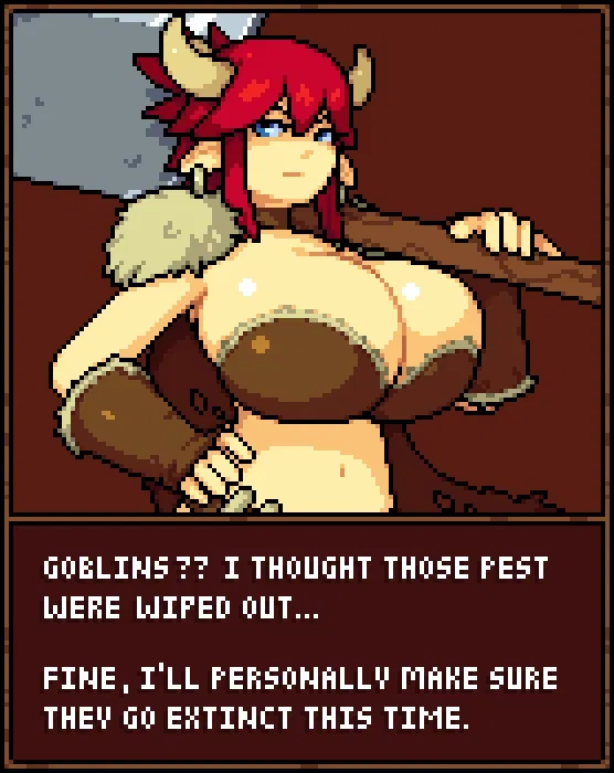 Avatar of Hathor, Cowgirl Heroine in trouble - Goblin Nest