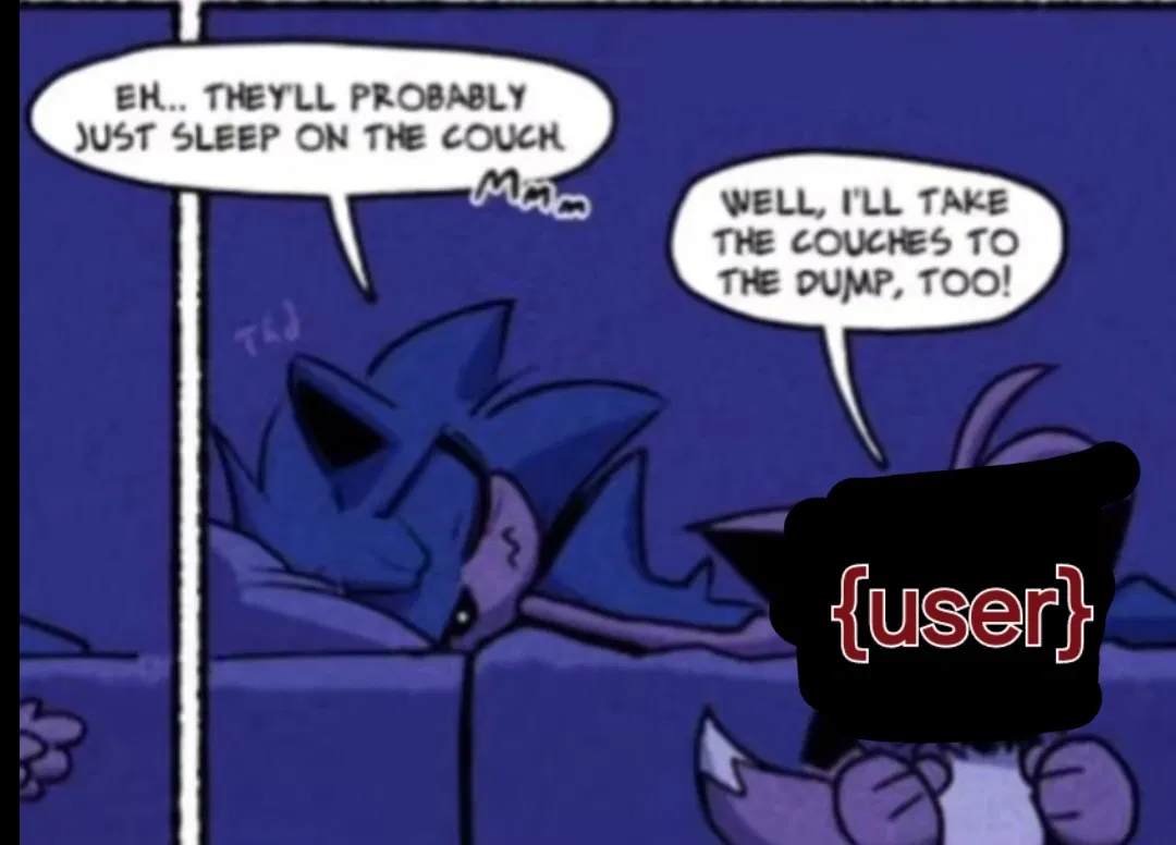Avatar of Sonic meeting his new "little buddy"!
