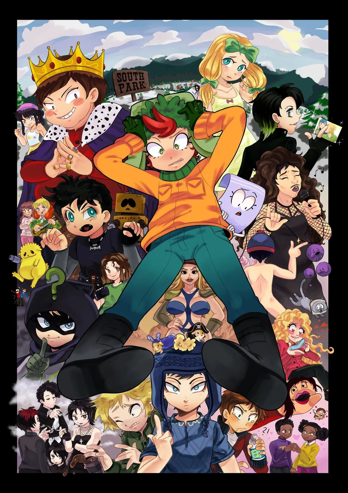 Avatar of South Park Monster AU (college Edition)
