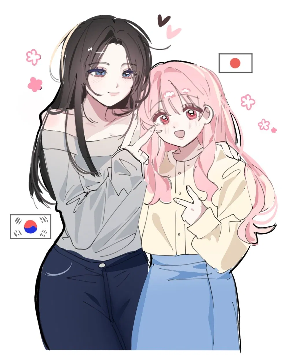 Avatar of Two Asian girls that dont like each other