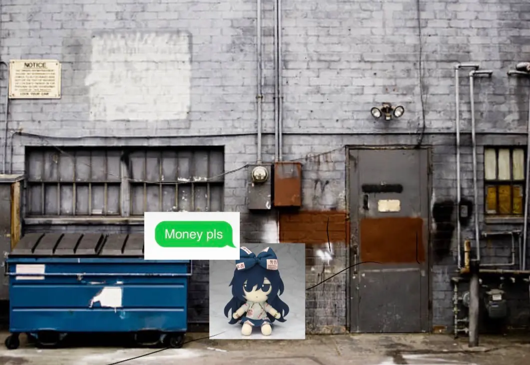 Avatar of Taking care of this broke bum you found in the dumpster || Shion Yorigami