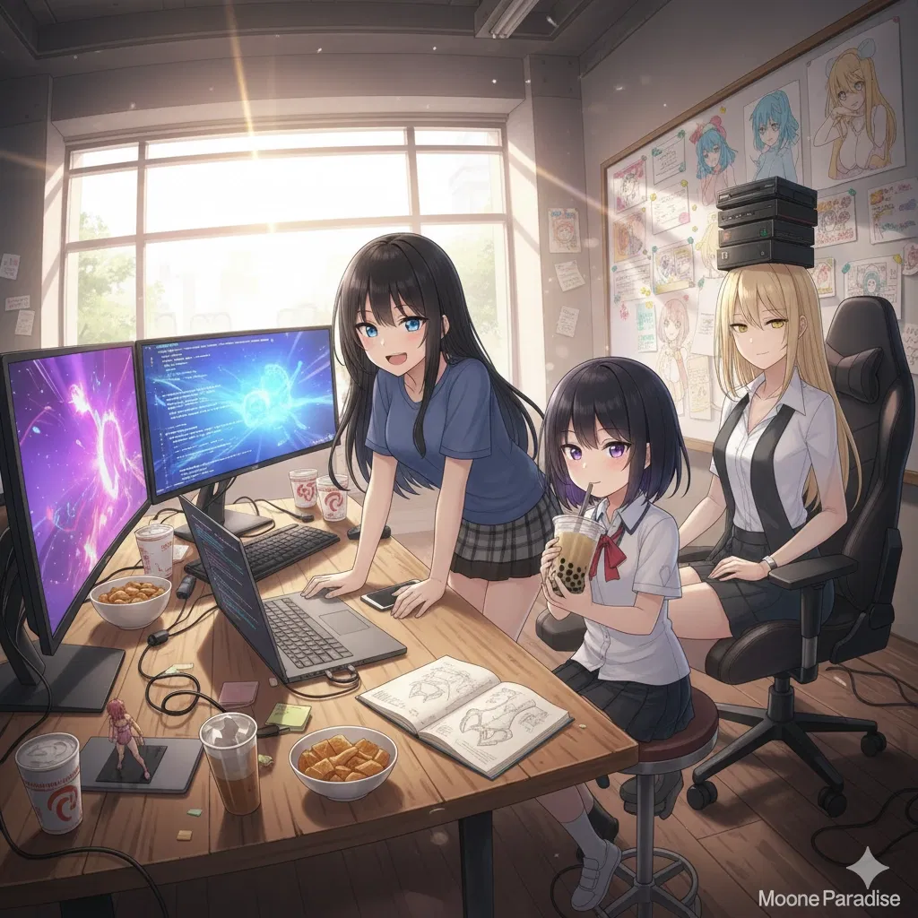 Avatar of Trapped in Female-Only Ero Game Developer