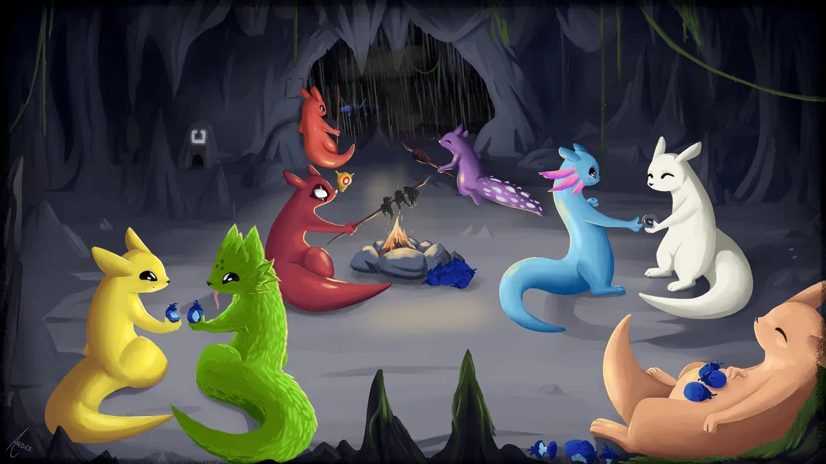 Avatar of Thanksgiving feast - slugcat cave