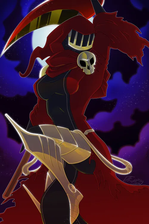 Avatar of Specter knight / shovel knight 