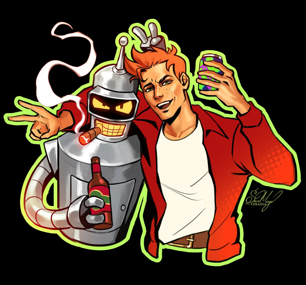 Avatar of Bender & Fry | Futurama