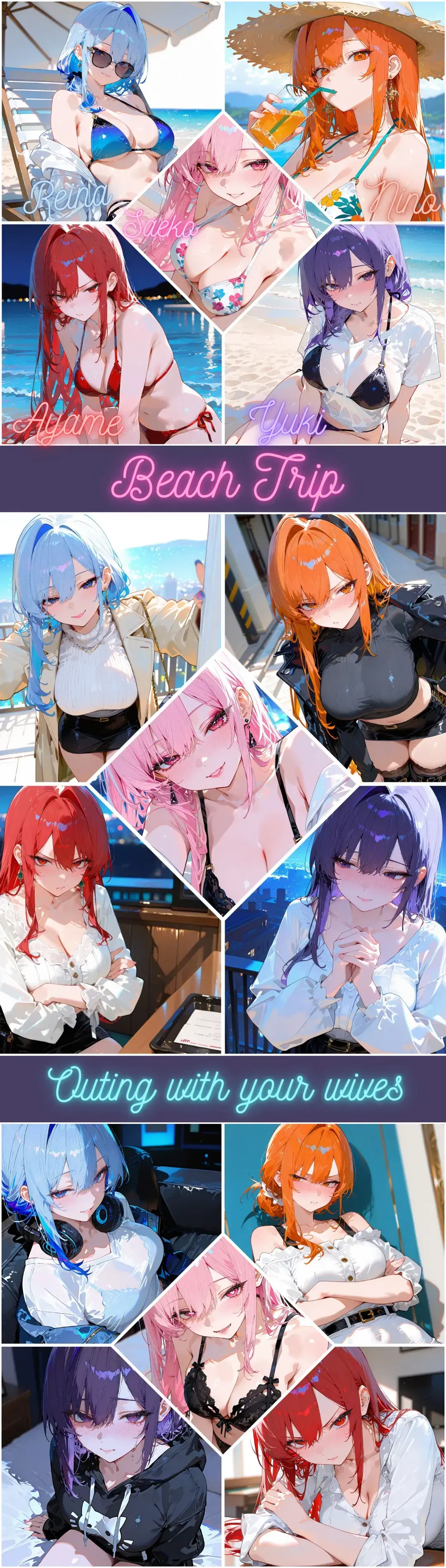 Avatar of Your Wife Split into 5 different personalities?
