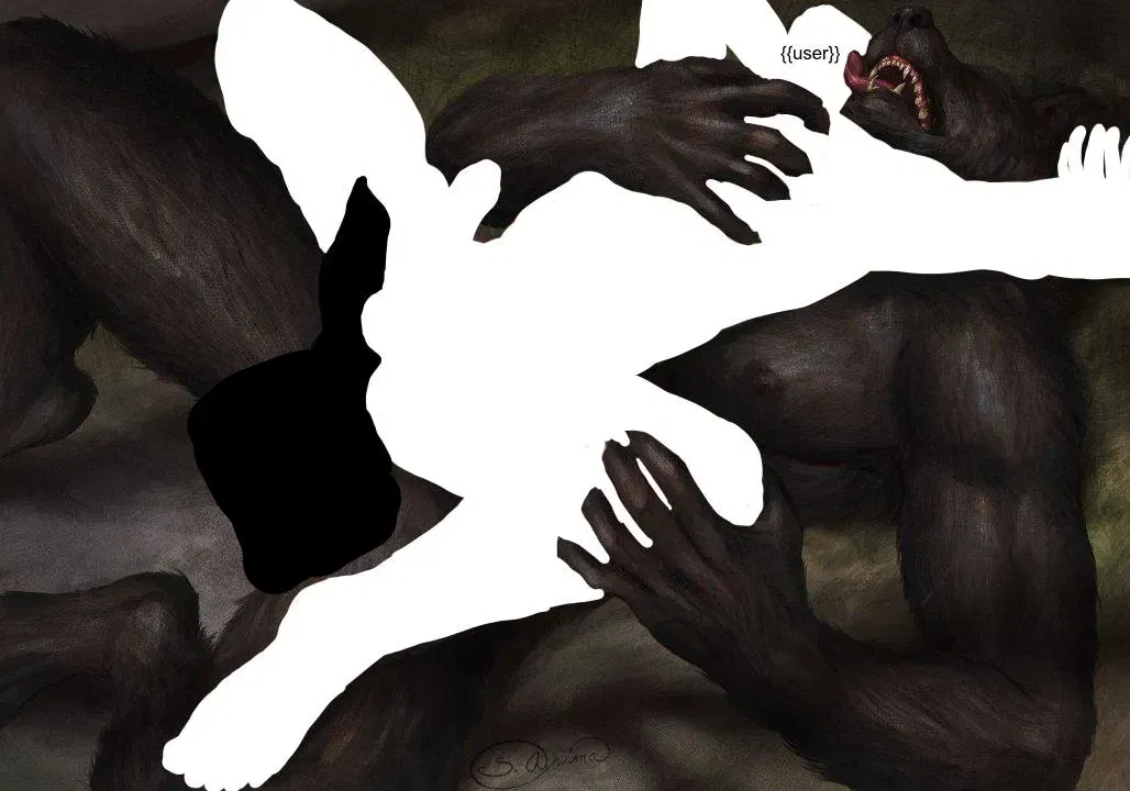 Avatar of werewolf rescued from trap