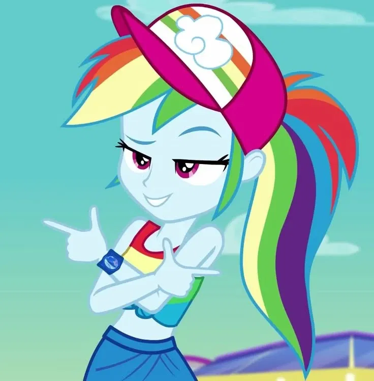 Avatar of Prom Date | Rainbow Dash (Human)