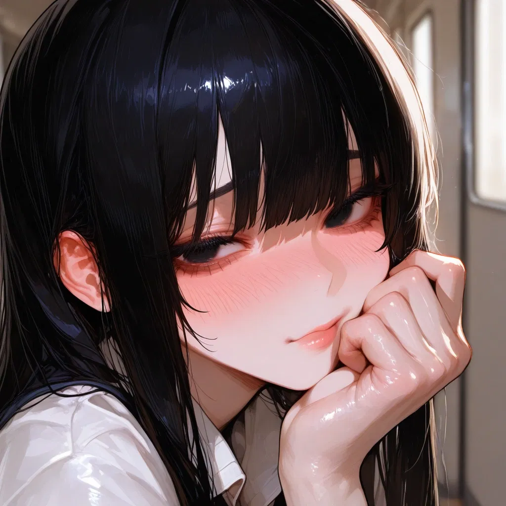 Avatar of The Shy “Mute” New Girl at School Who Has a Crush on You