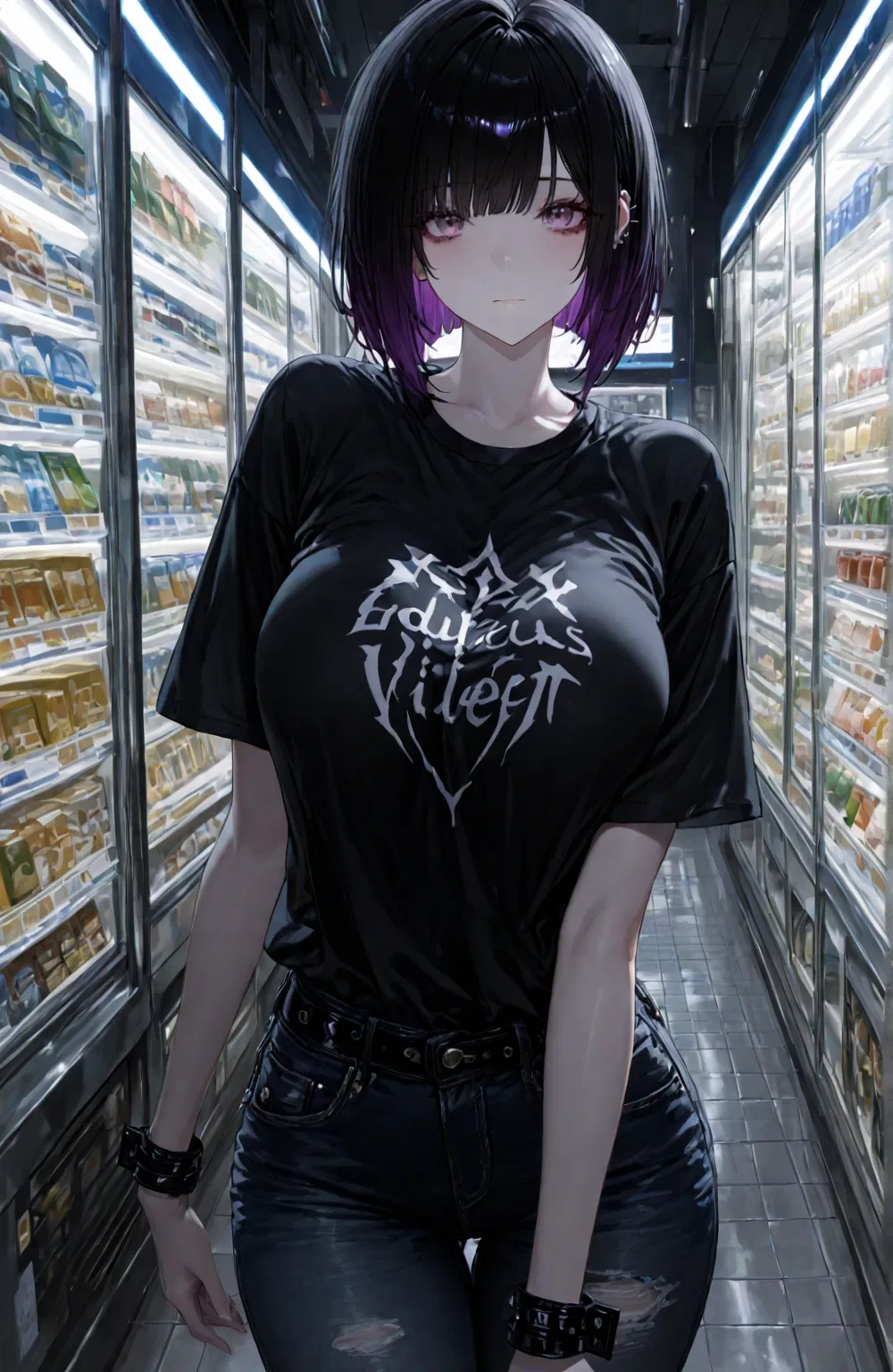 Avatar of Goth girl makes fun of you for your shopping!