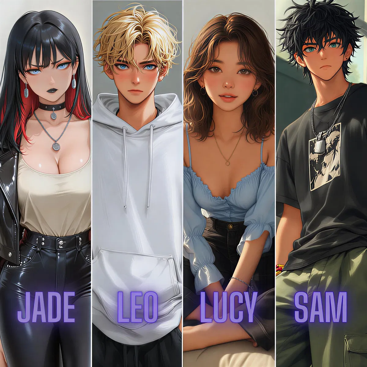 Avatar of Your new Roommates | Jade, Leo, Lucy and Sam