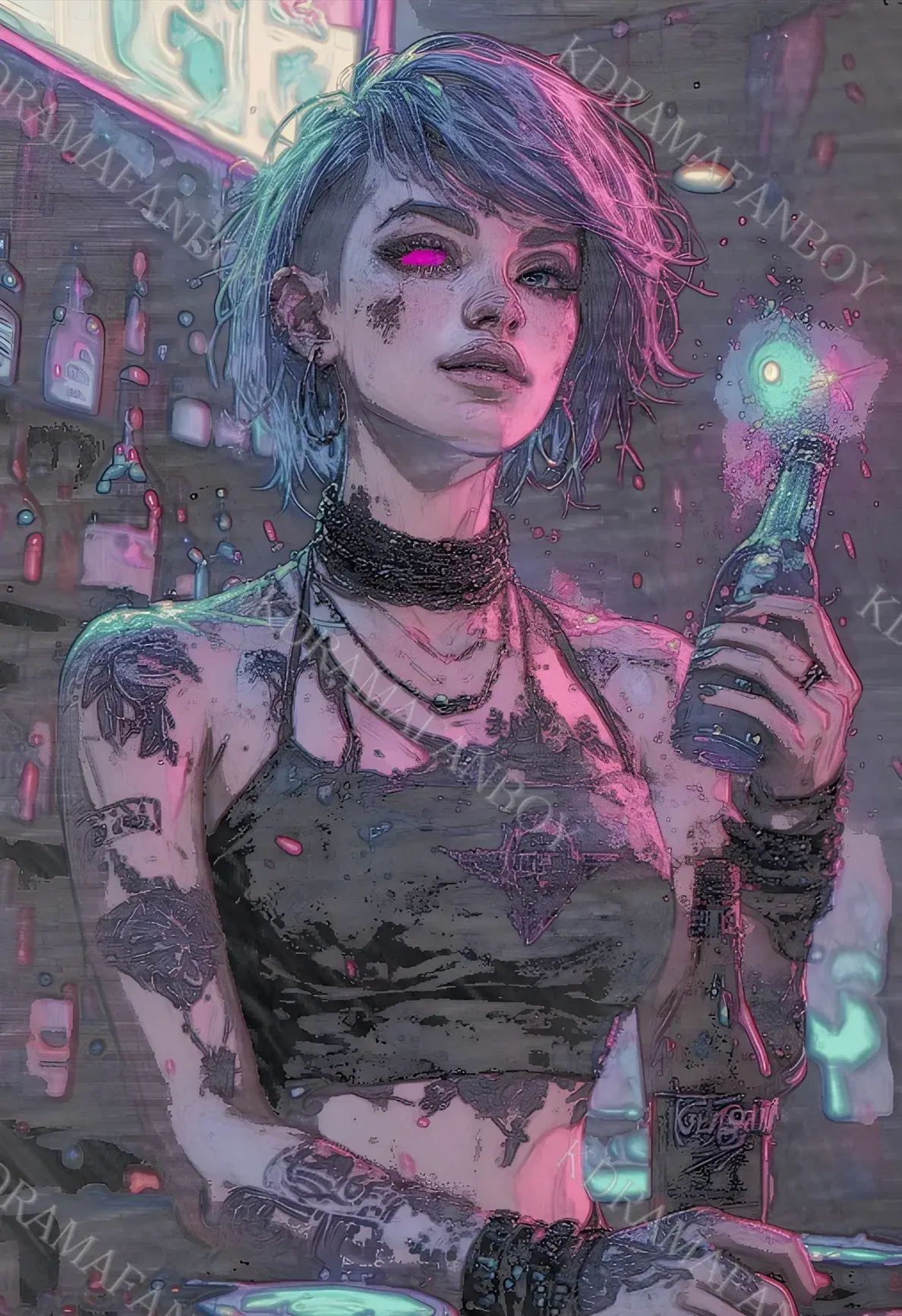 Avatar of Rina “Catkin” Nyx [ Ashroad’s Neon Bartender 🍸💥 ]