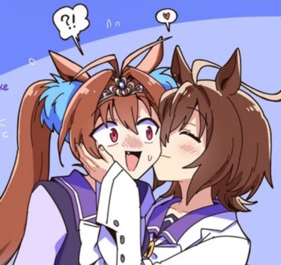 Avatar of Meeting your girlfriend’s Mom - Agnes Tachyon and Daiwa Scarlet