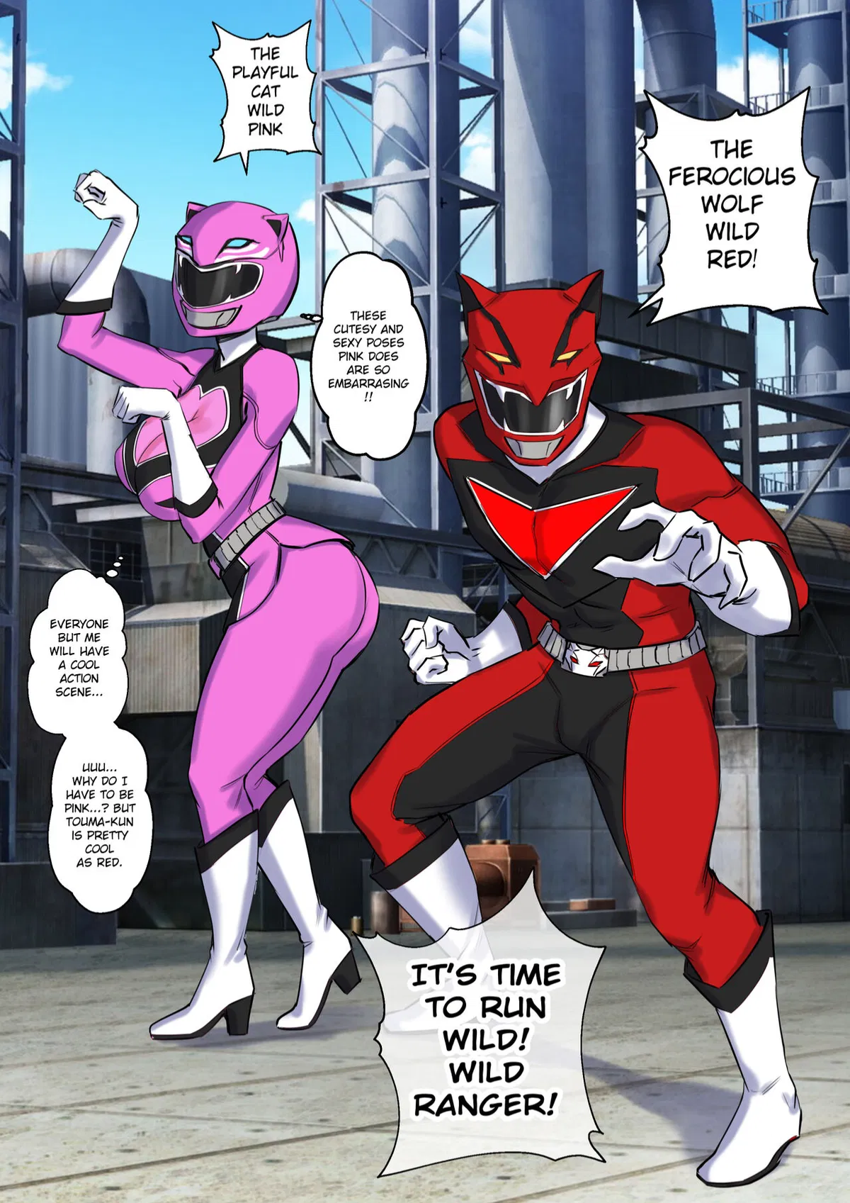 Avatar of You became the Pink Ranger