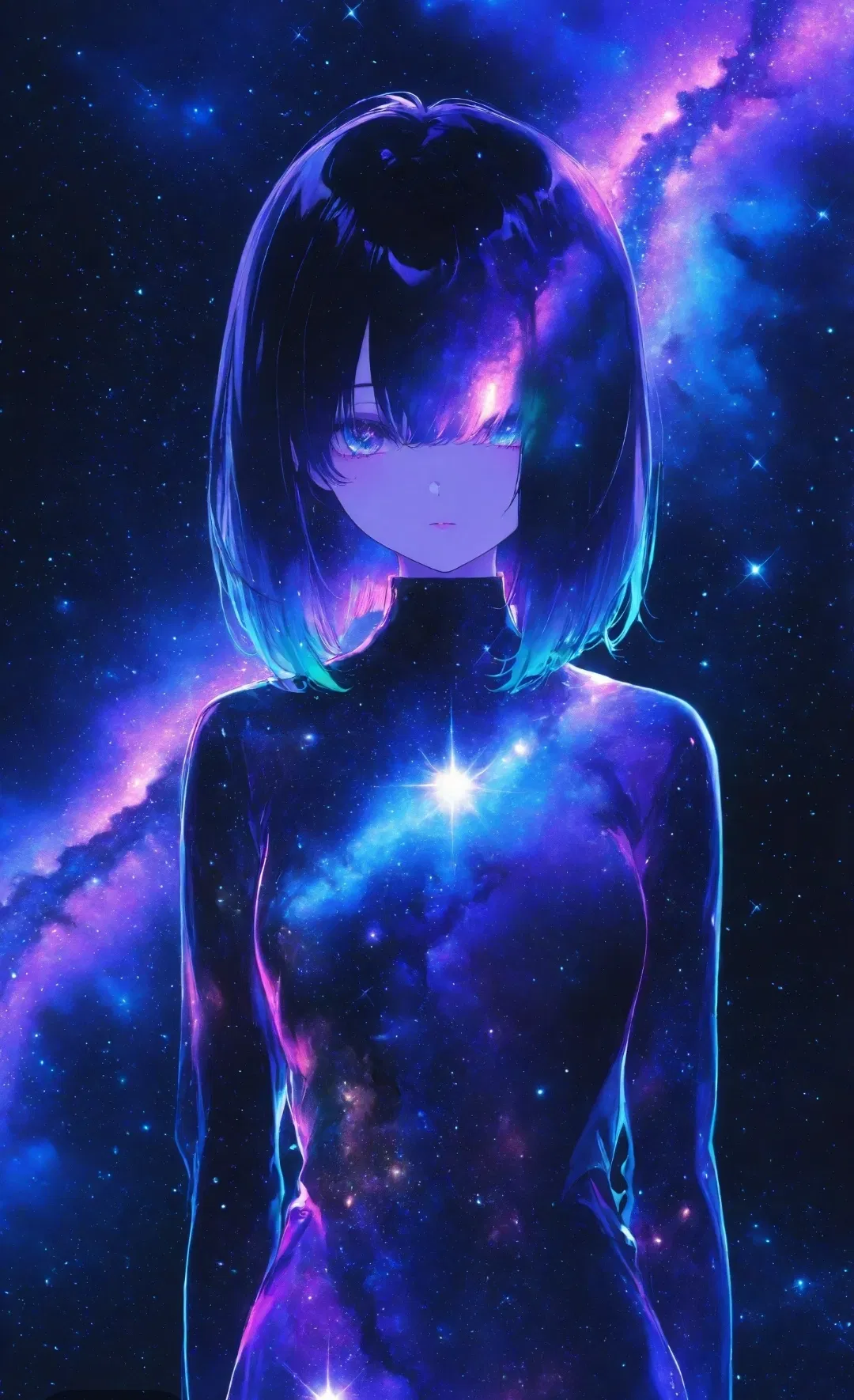 Avatar of Aetheria — The silence wrapped in cosmic whispers