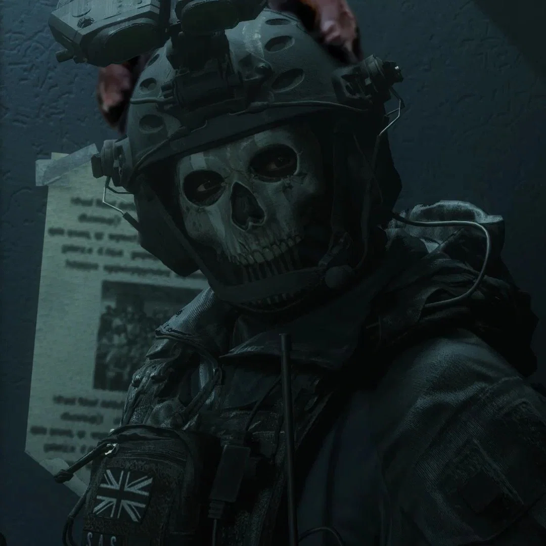 Avatar of Simon “Ghost” Riley - Habit