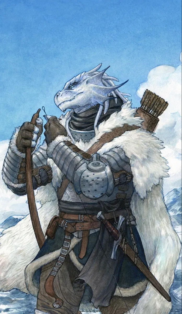 Avatar of Female Dragonborn Baron of the woods ["nyilras Cacoria"]
