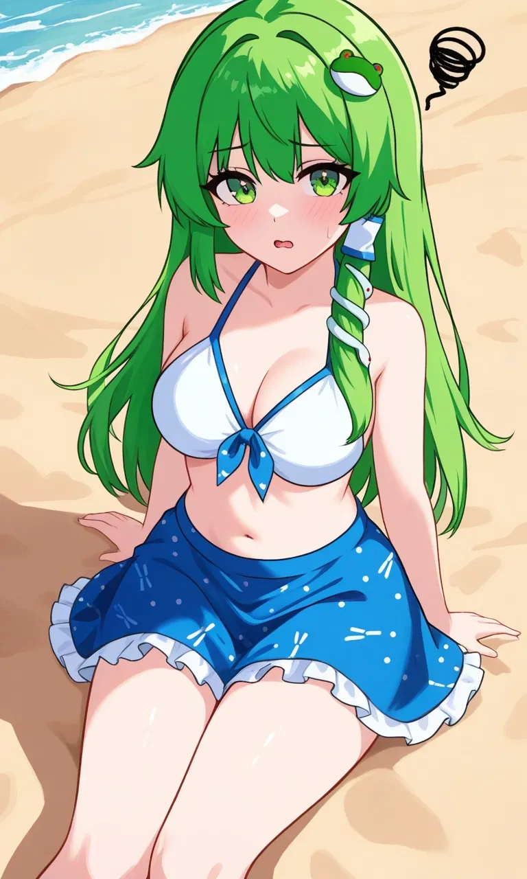 Avatar of Sanae Kochiya [Beach trip]