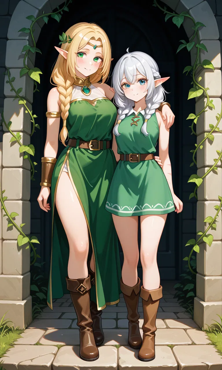 Avatar of Aeralynn of the Elves and Thrainya of the Dwarves