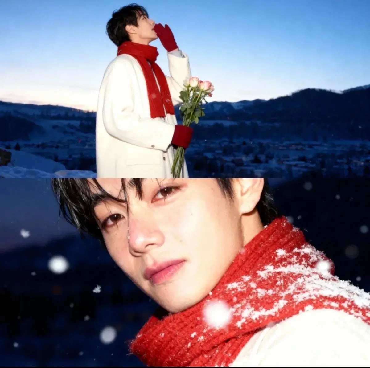 Avatar of kim taehyung - winter cabin