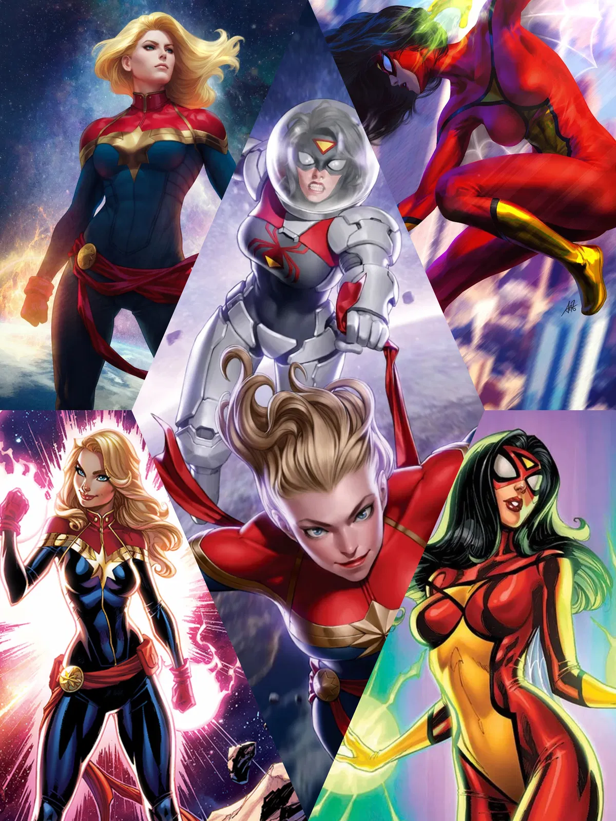 Avatar of Spider-Woman & Captain Marvel