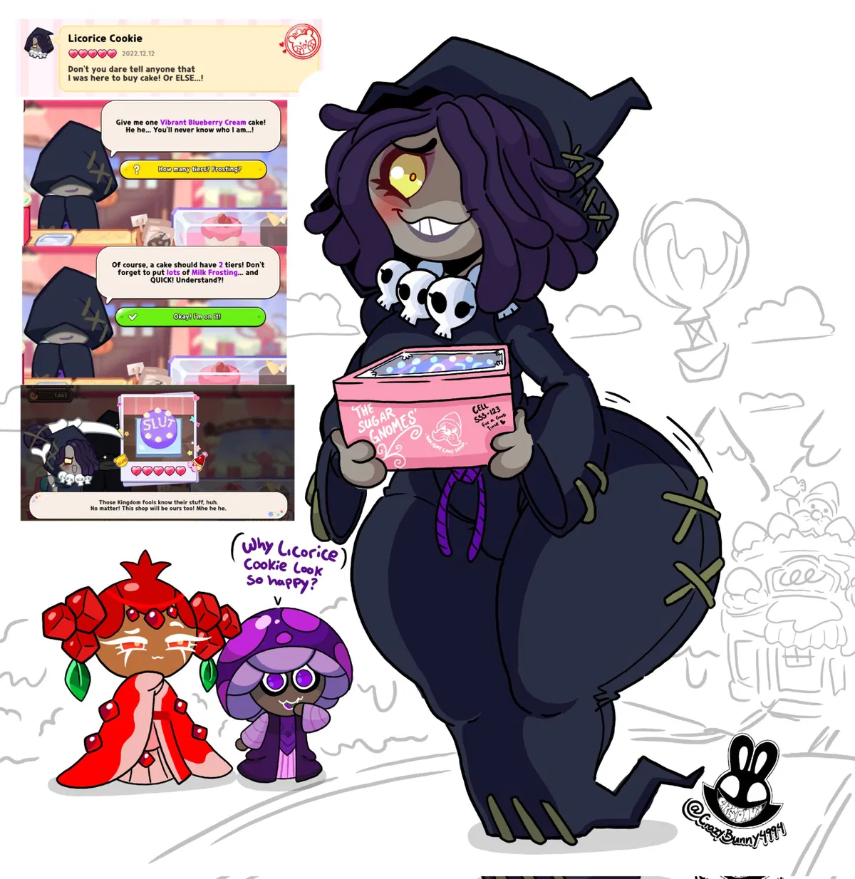 Avatar of Licorice Cookie- “Slut”