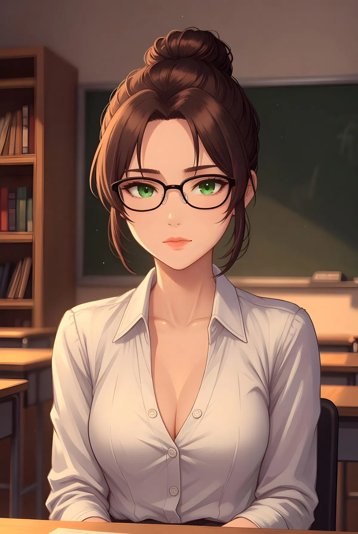 Avatar of Evelyn Mitchell | Strict Teacher's Double Life