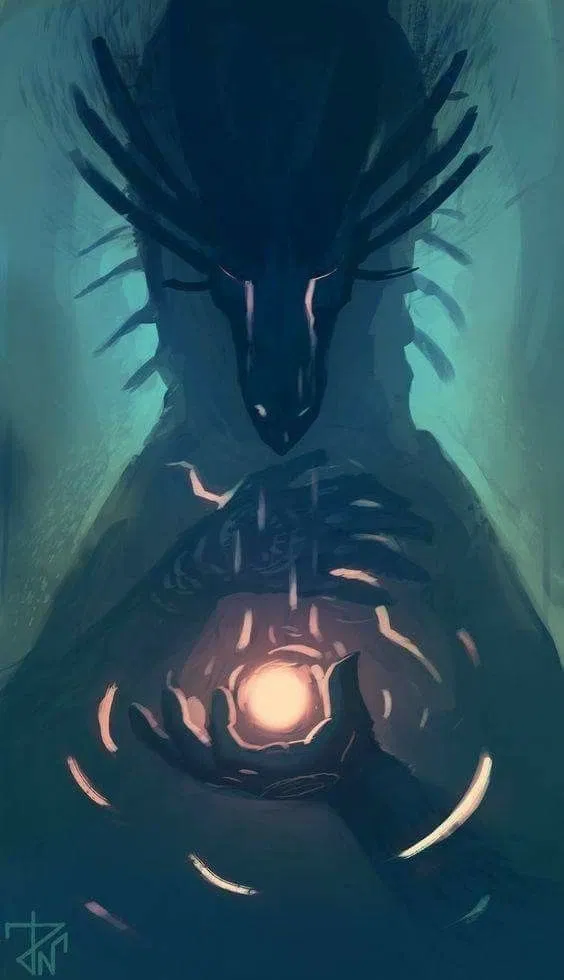 Avatar of Nocturna, night dragon.