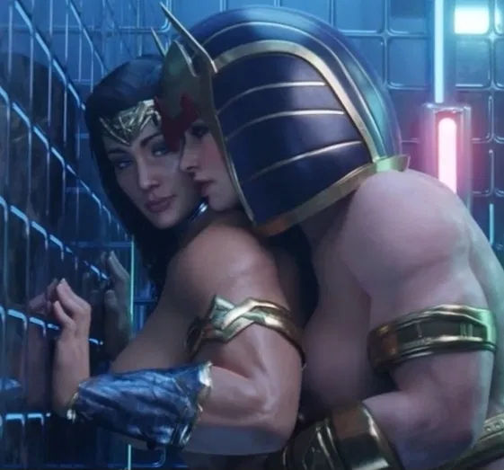 Avatar of Big bard and Wonder woman | non-futa version