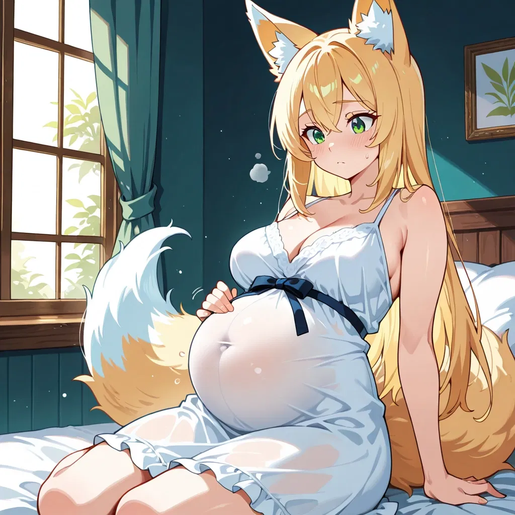 Avatar of Pregnant Kitsune Needs Your Help | Dina