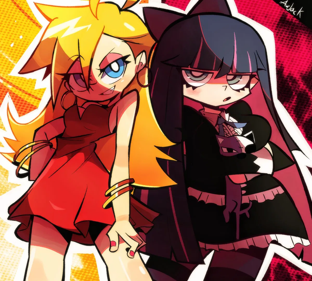 Avatar of Panty & Stocking - School Whore vs School Nerd