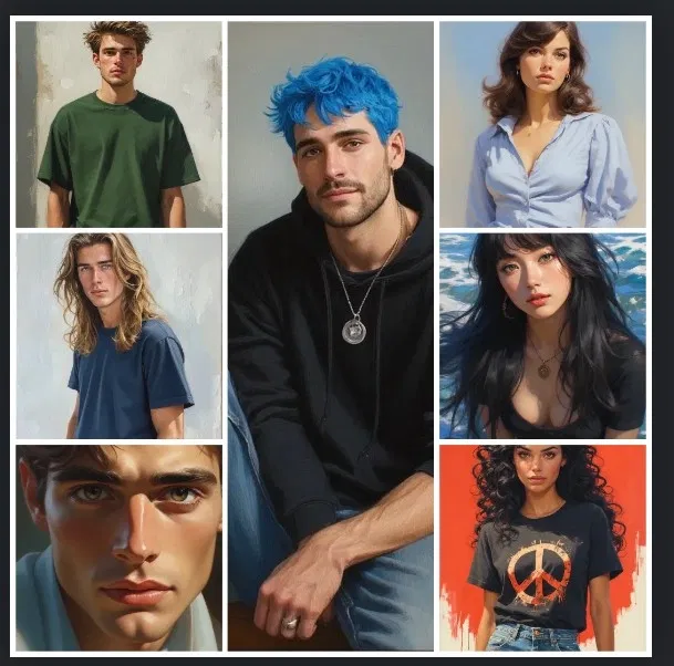 Avatar of Four Men, Three Women, and You. (Requested Alt to Seven Women One Man and You.)