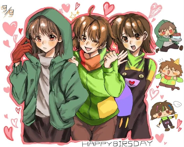 Avatar of Storyshift, Storyswap and Undertale Charas