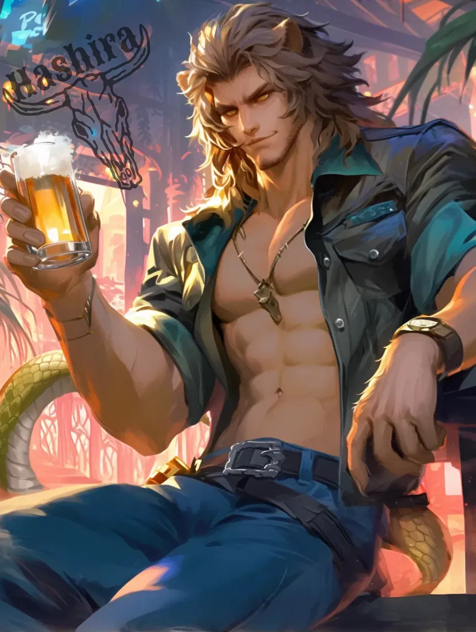 Avatar of Kael Vireon | Chimera Demi-Human Bartender