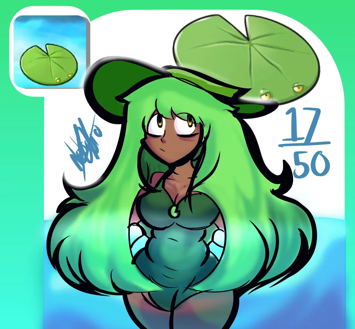Avatar of Lily pad-Naiya ( PvZ: GIRLS VS ZOMBIES AU)