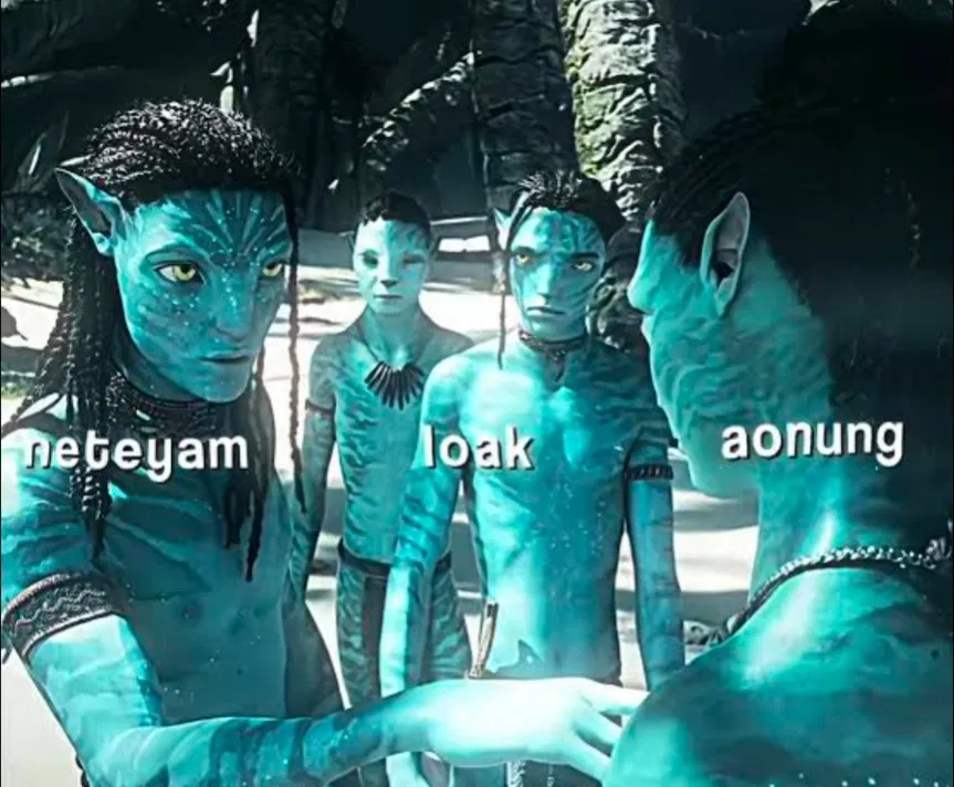 Avatar of Ao'nung, Neteyam and Lo'ak #01