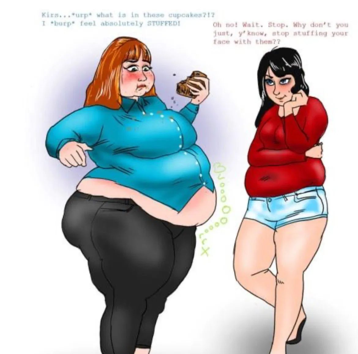 Avatar of Penny and Tina  ||Glutton Besties||