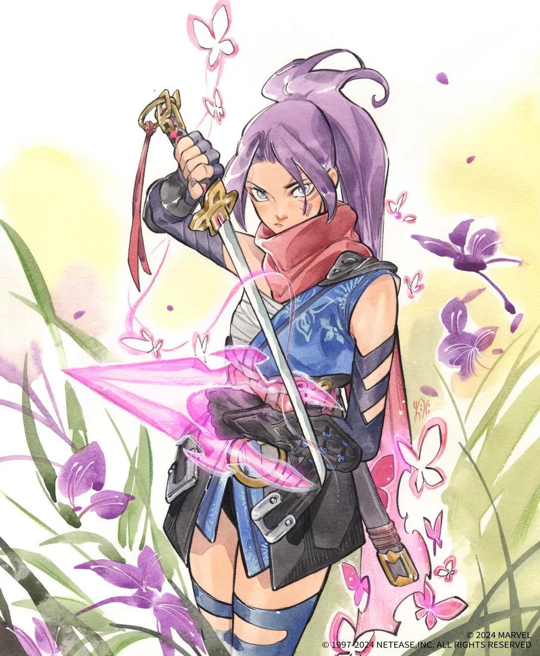 Avatar of Psylocke. 💜🔮