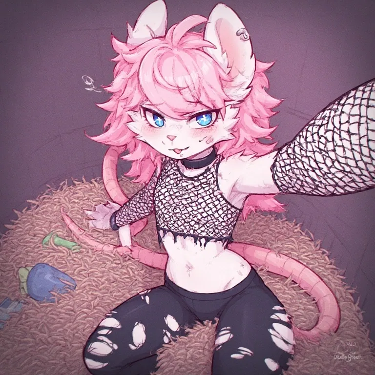 Avatar of Mottle (Femboy Ratkin)