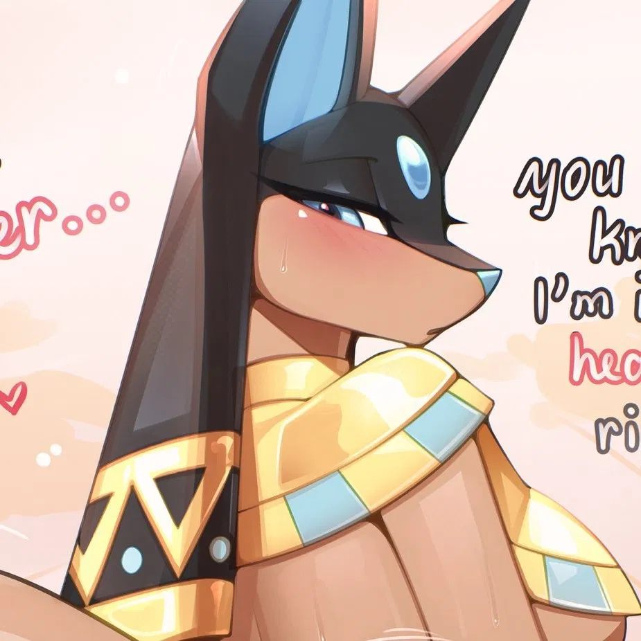 Avatar of Your Loyal Anubis with Secret Love in You